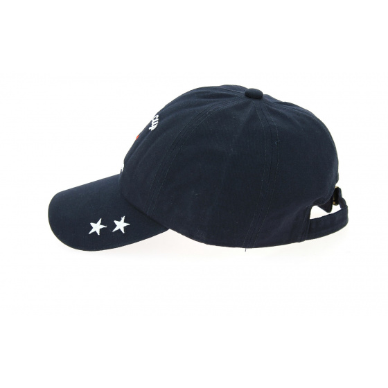 Casquette Baseball Champion World Cup Coton Marine- Traclet