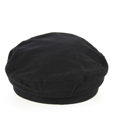 Casquette Marin Coton Noire Chevrons- Traclet Casquette Marin Coton Noire Chevrons- Traclet
