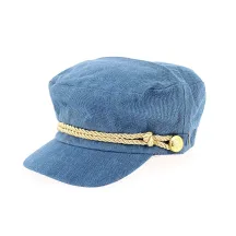 Blue Denim Sailor Cap - Traclet  Reference: 10491 | Traclet Hat Shop