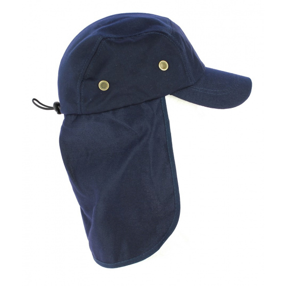 Recife Cotton Neck Flap Cap - Traclet