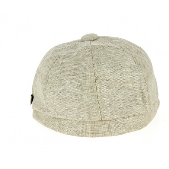 Casquette 8 Côtes Sao Lin & Coton Beige- Traclet 