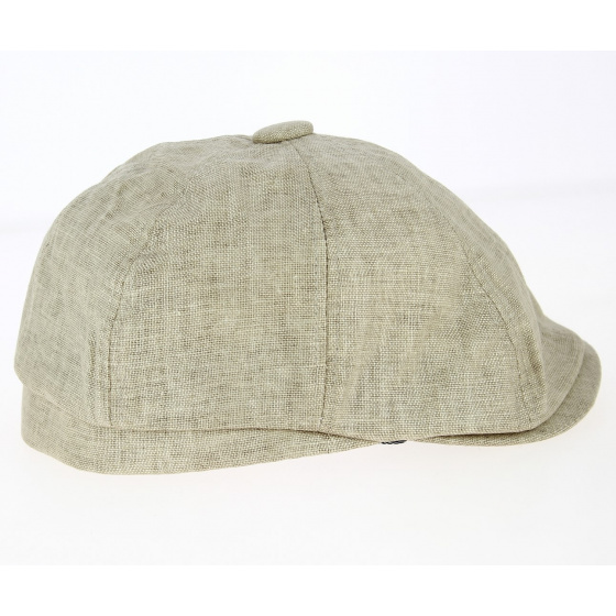 Casquette 8 Côtes Sao Lin & Coton Beige- Traclet 