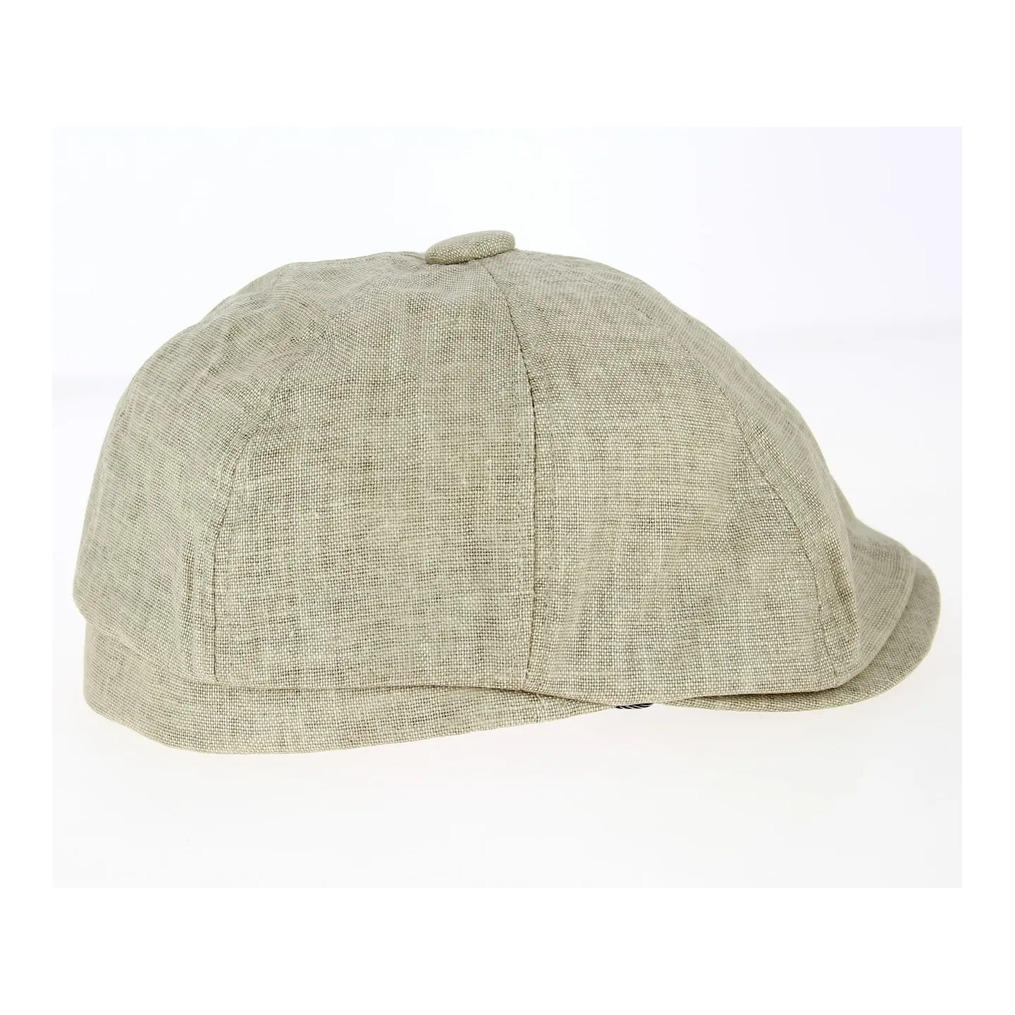 8-Panel Sao Linen & Cotton Cap Beige - Traclet  Reference: 10494 | Traclet Hat Shop