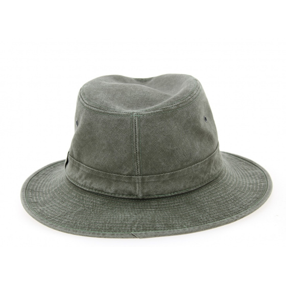 Khaki Cotton Brisbane Safari Hat - Crambes
