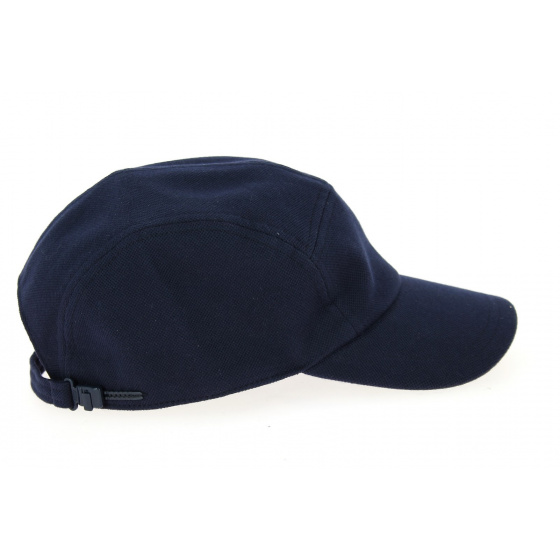 Navy Cotton Board Baseball Cap - Crambes