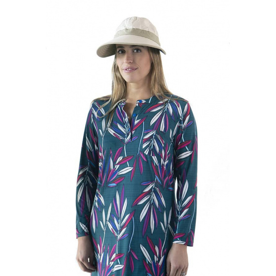 High Protection Visor Cap Bauloise Beige & String - Soway