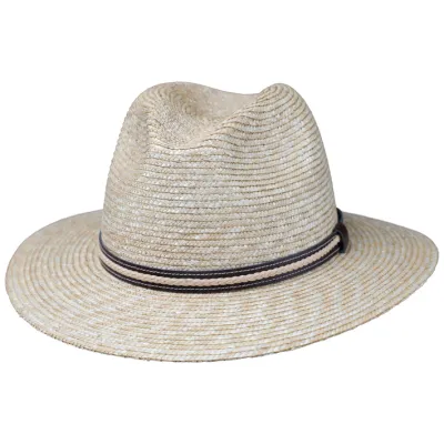 Chapeau Traveller Algarve Paille Naturelle- Traclet Reference : 10508 | Chapellerie Traclet