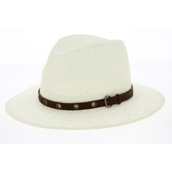 Traveller Faro Straw Hat White Paper- Traclet