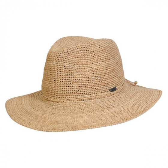 Chapeau Traveller Three Sisters Boho Raphia Naturel- Conner Hats 