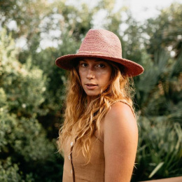 Three Sisters Boho Natural Raffia Traveller Hat - Conner Hats
