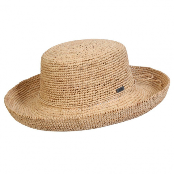 Chapeau Breton Moorea Island Raphia Beach Naturel- Conner Hats