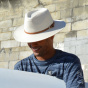 Ivory Bella Fedora Hat UPF 50+ - House Of Ord