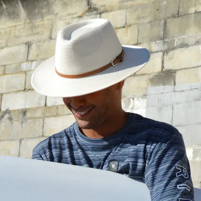 Chapeau Fedora Bella Ivoire UPF 50+ - House Of Ord  Reference : 9238 | Chapellerie Traclet