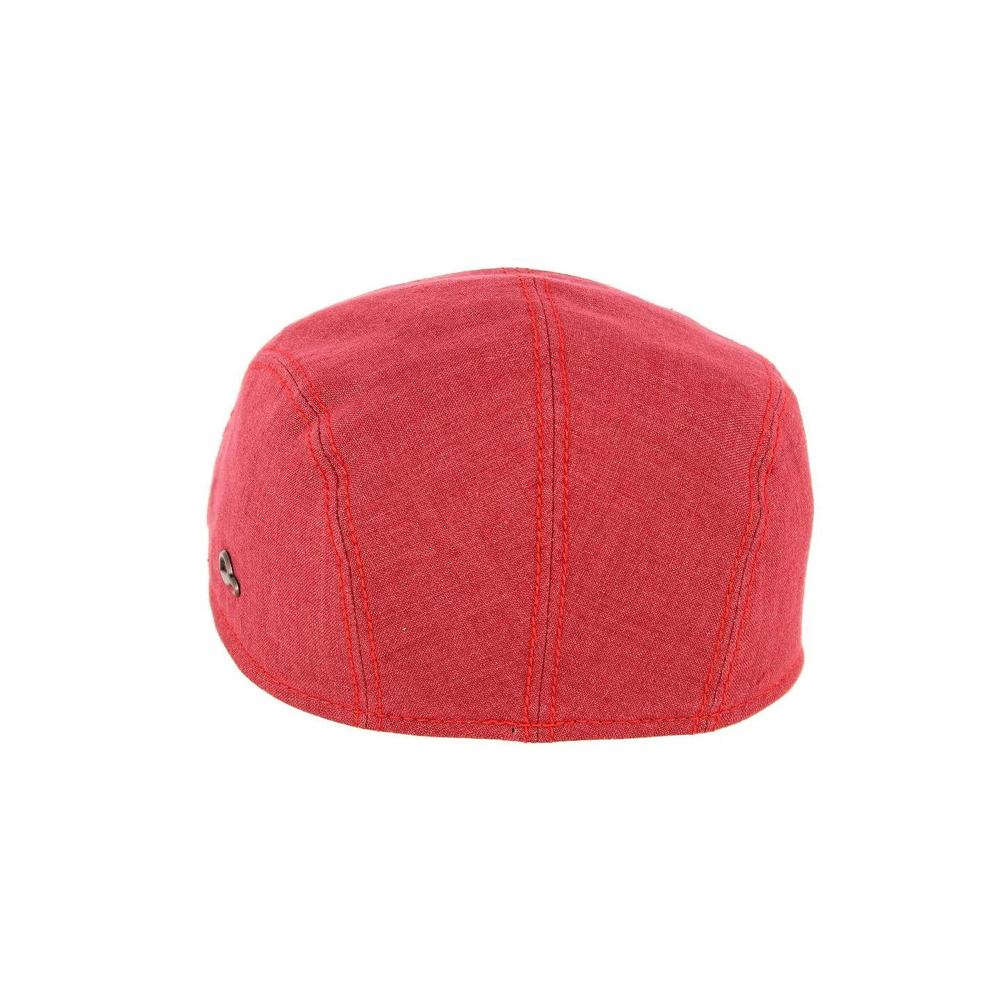 Jackson Rounded Cap Red Linen - Göttmann Reference: 10521 | Traclet Hat Shop