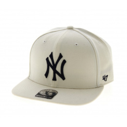 White NY Yankees Cap - 47 Brand