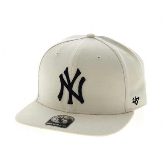 NY Yankees Cap White - 47 Brand 