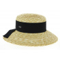 Natural Straw Riviera Wide-Brimmed Hat - Betmar