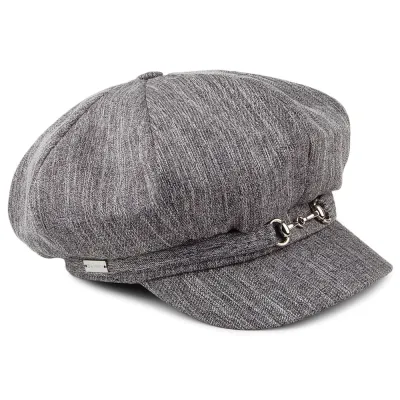 Jocelyn Black & White Newsboy Cap - Betmar Reference: 10550 | Traclet Hatmakers