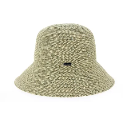 Chapeau Cloche Paille Gossamer Naturel & Désert- Betmar Reference : 10553 | Chapellerie Traclet