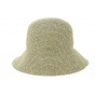 Gossamer Natural & Desert Gossamer Straw Bell Hat - Betmar