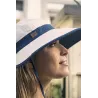 Cannoise White & Navy Blue Cap - Soway Reference: 10560 | Traclet Hat Shop