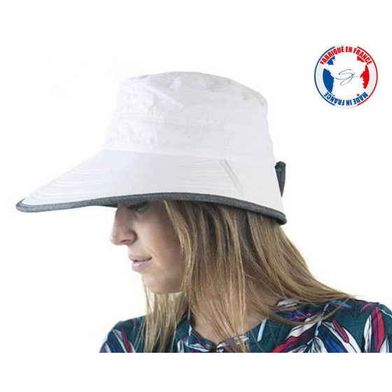 White & Grey Nantes Cap - Soway