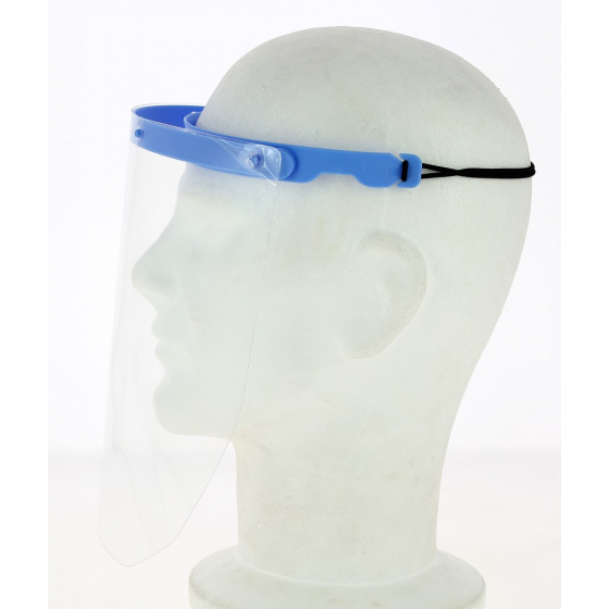 Blue Plastic Protective Visor- Traclet