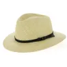 Chapeau Traveller Agrigente Panama Naturel- Traclet Reference : 10579 | Chapellerie Traclet