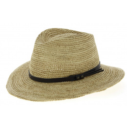 Chapeau Traveller Erice Paille Raphia Naturelle- Traclet