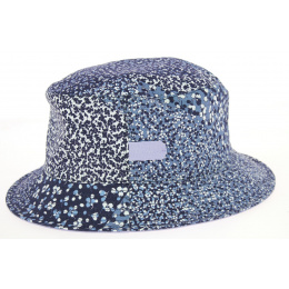 Bob Blandine Reversible Cotton Hat Blue- Crambes