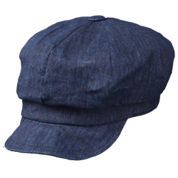 Cap Gavroche Montsoreau Linen Blue Marine- Traclet
