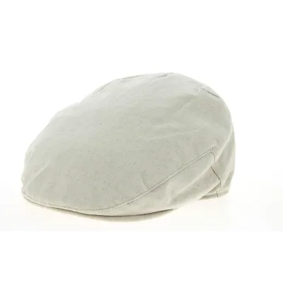 Casquette Plate Lin Stone- Traclet Reference : 10601 | Chapellerie Traclet