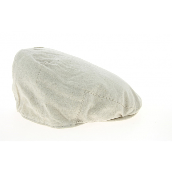 Casquette Plate Lin Stone- Traclet