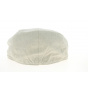Stone Linen Flat Cap - Traclet