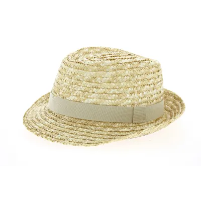 Natural Straw Pachuca Trilby Hat - Traclet Reference: 4670 | Traclet Hat Shop
