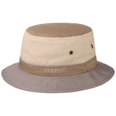 Cotton UV-Protection Bucket Hat - Stetson Reference: 10614 | Traclet Hat Shop