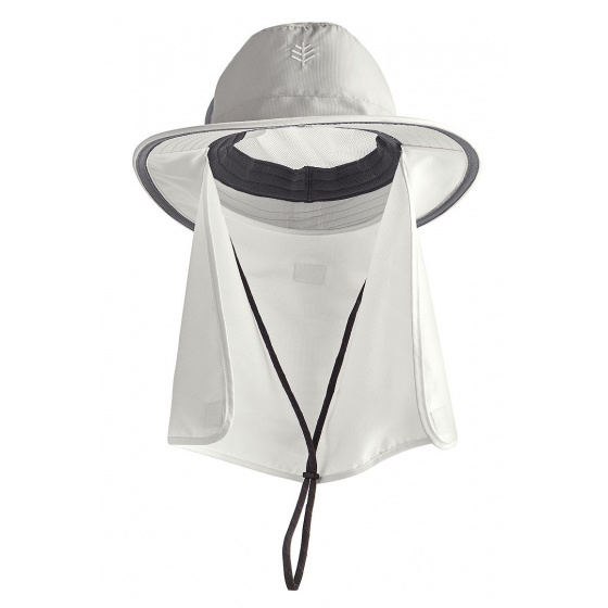 Chapeau Convertible Boating UPF 50+ Gris- Coolibar Chapeau Convertible Boating UPF 50+ Gris- Coolibar