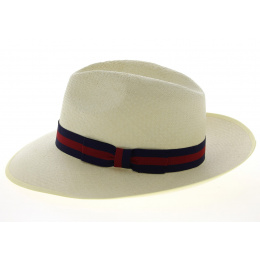 Prenton Natural Panama Fedora Hat - Olney