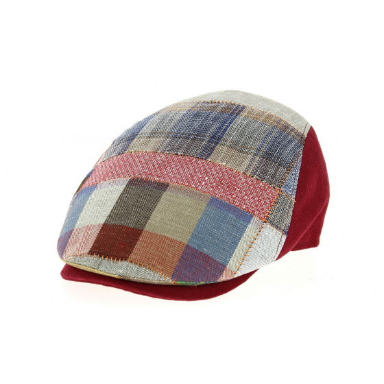 Casquette Patchwork Domiti Lin & Coton- Traclet Casquette Patchwork Domiti Lin & Coton- Traclet