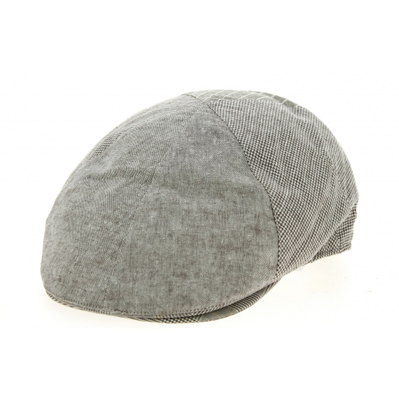 Enrique Linen & Cotton Taupe Traclet cap