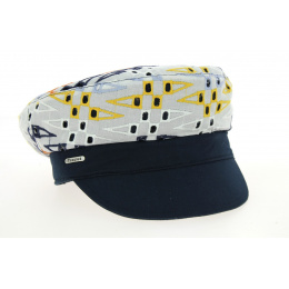 Multicolored Cotton Sailor Cap Patricia - Traclet