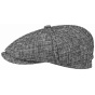 Hatteras Cotton Cap Black & White- Stetson