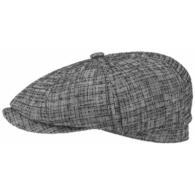 Hatteras Cotton Cap Black & White - Stetson Reference: 6546 | Traclet Hat Shop
