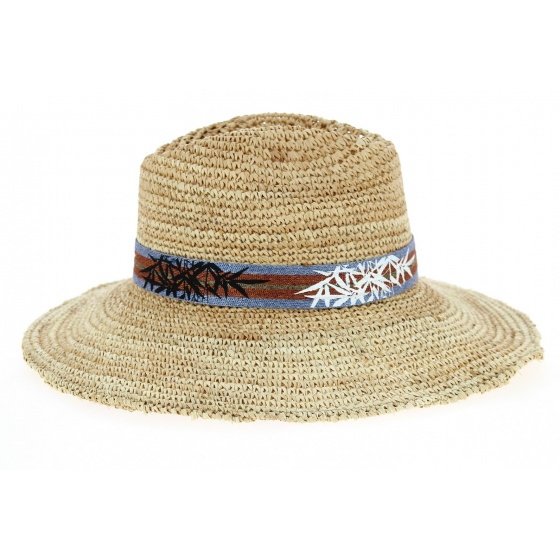 Chapeau Traveller Sassari Paille Naturelle- Traclet Chapeau Traveller Sassari Paille Naturelle- Traclet