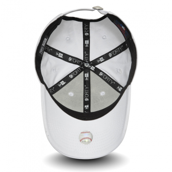 Casquette Baseball Femme NY Yankees Coton Blanche- New Era