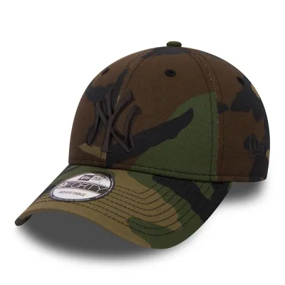 NY Yankees Essential 9Forty Camouflage Cotton Cap - New Era Reference: 10660 | Traclet Hat Shop