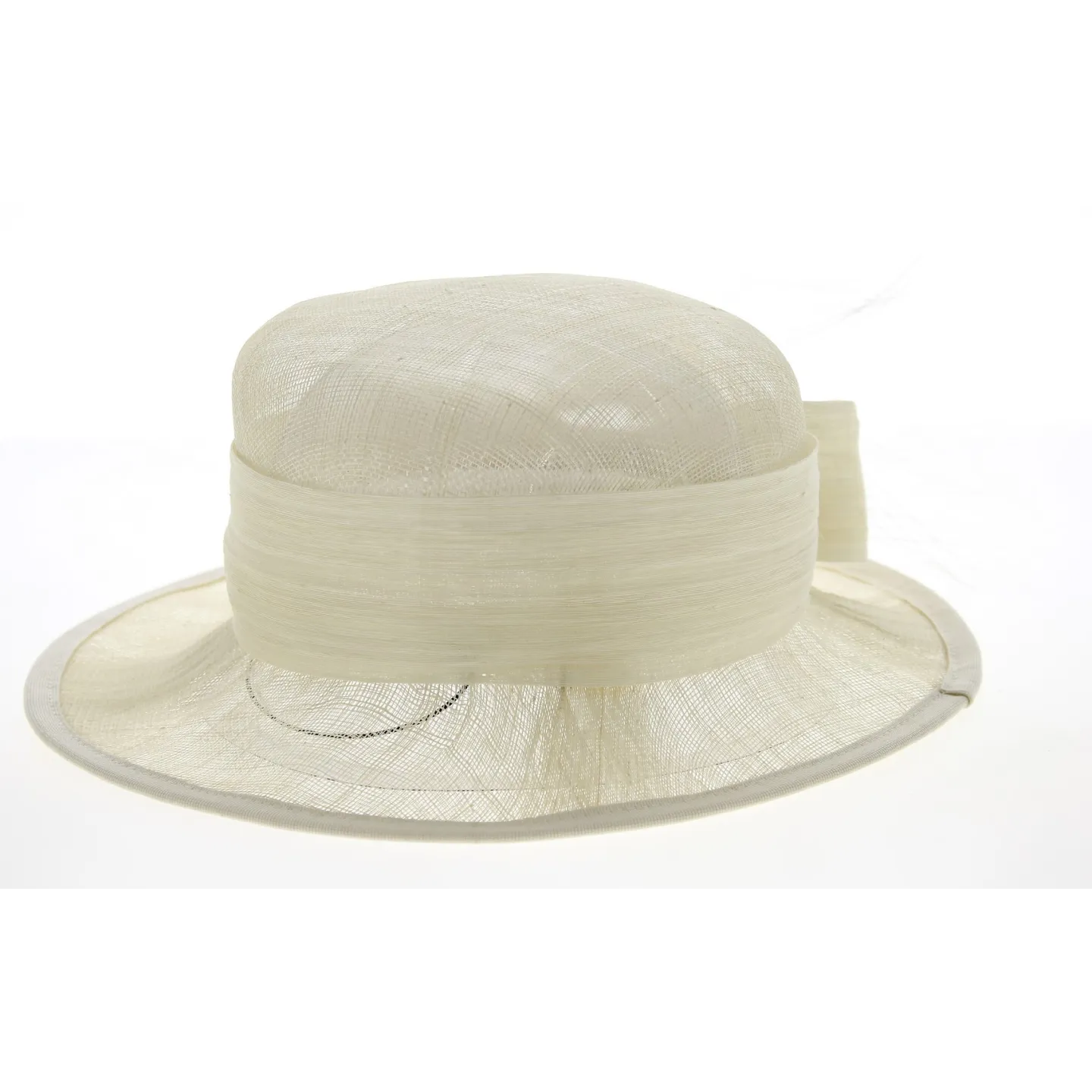 Chapeau de Cérémonie Carmen Ivoire - Traclet Reference : 978 | Chapellerie Traclet