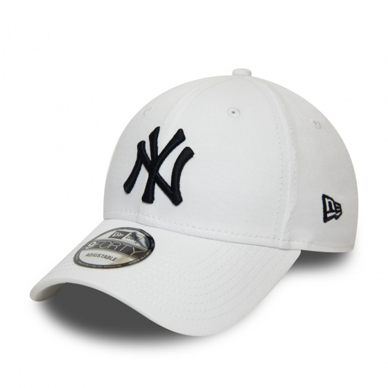NY Yankees Essential 9Forty Cotton White Cap - New Era