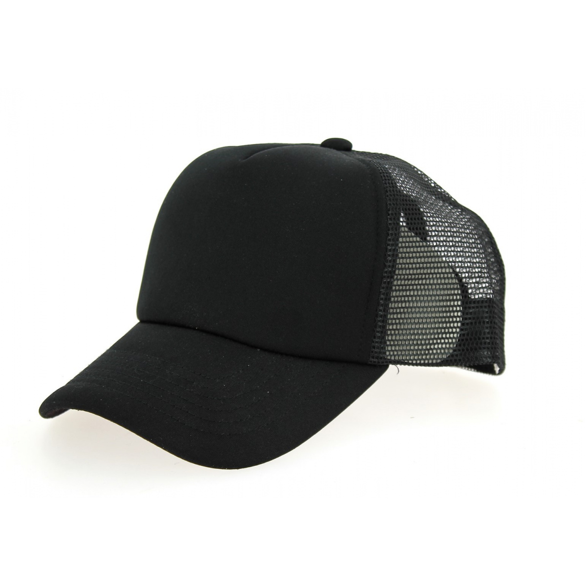 Costa Del Mar Spinners Trucker Cappello Uomo - Nero Mélange, Taglia Unica, 100% Cotone, Retro In Rete
