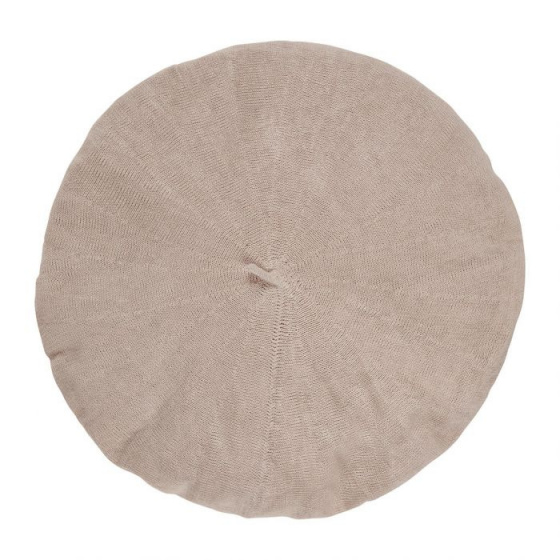 Authentic Summer Cotton Beret Greige - Heritage by Laulhère